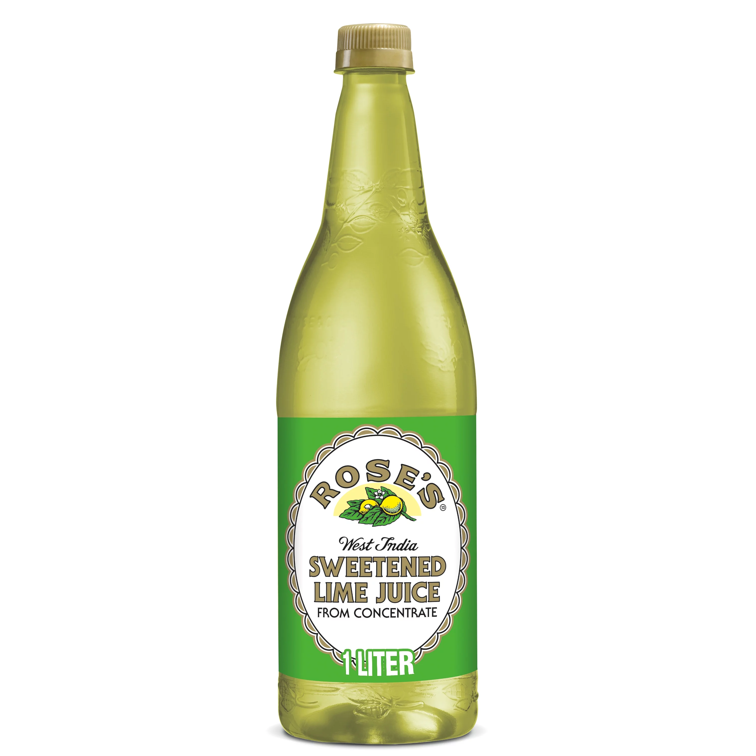 Rose's Sweetened Lime Juice, 1 L bottle