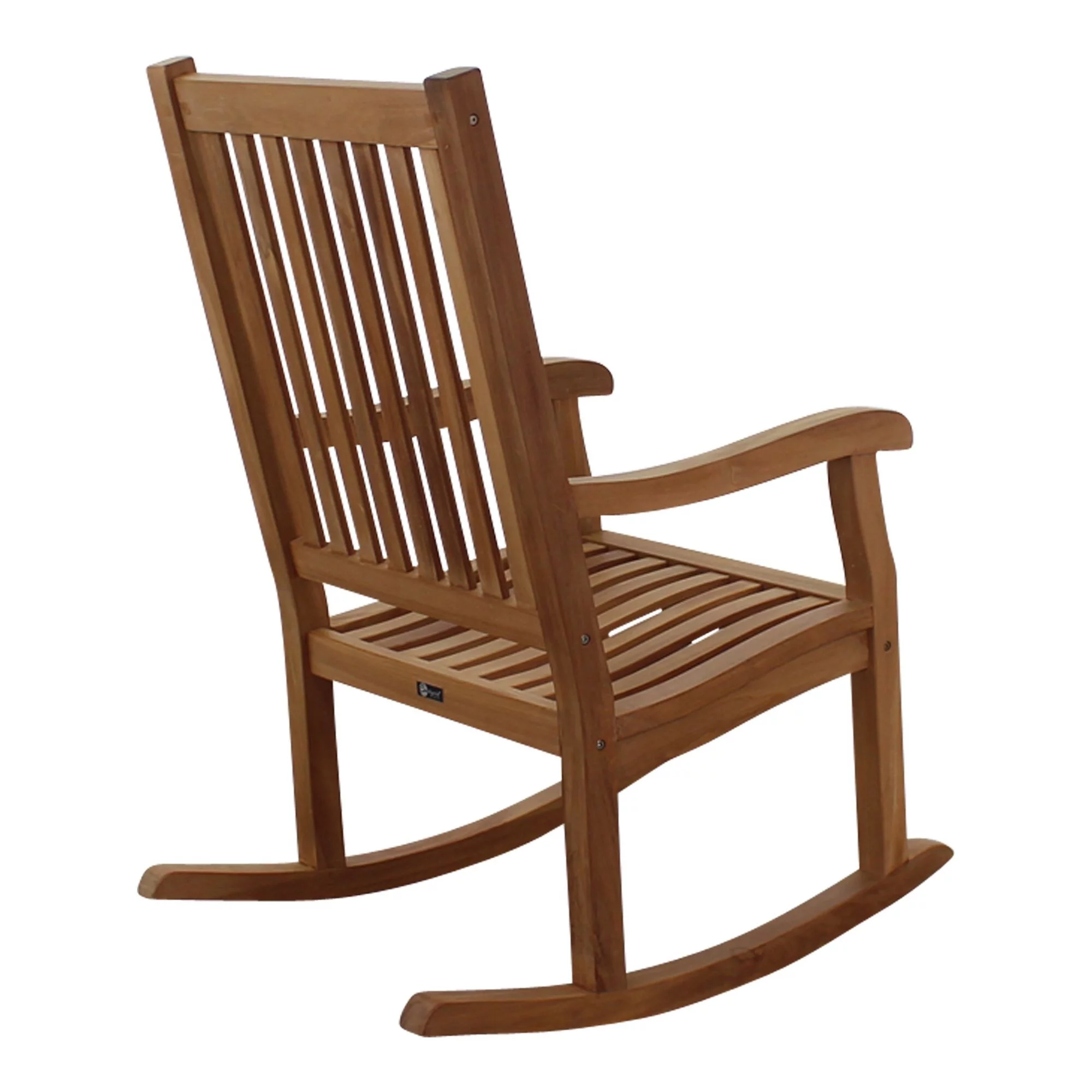 Courtyard Casual  Basic Teak Rocking Chair