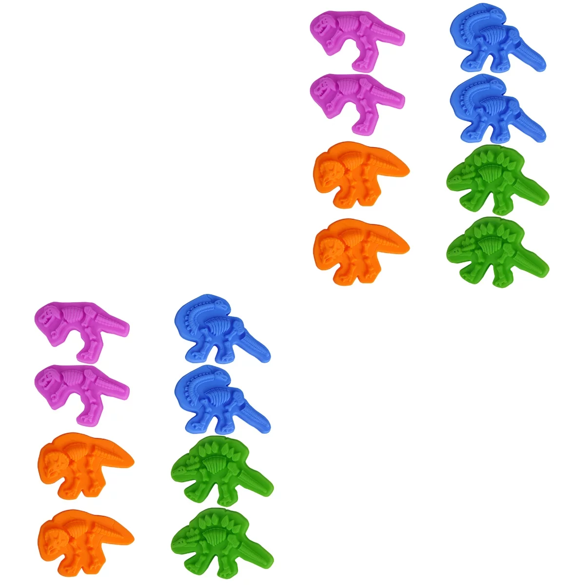 Frcolor Sand Play Beach Set Molds Sandbox Pool Toys Mold Dinosaur Animals Tools Molding Tool Summer Kid Playing Toys Animal