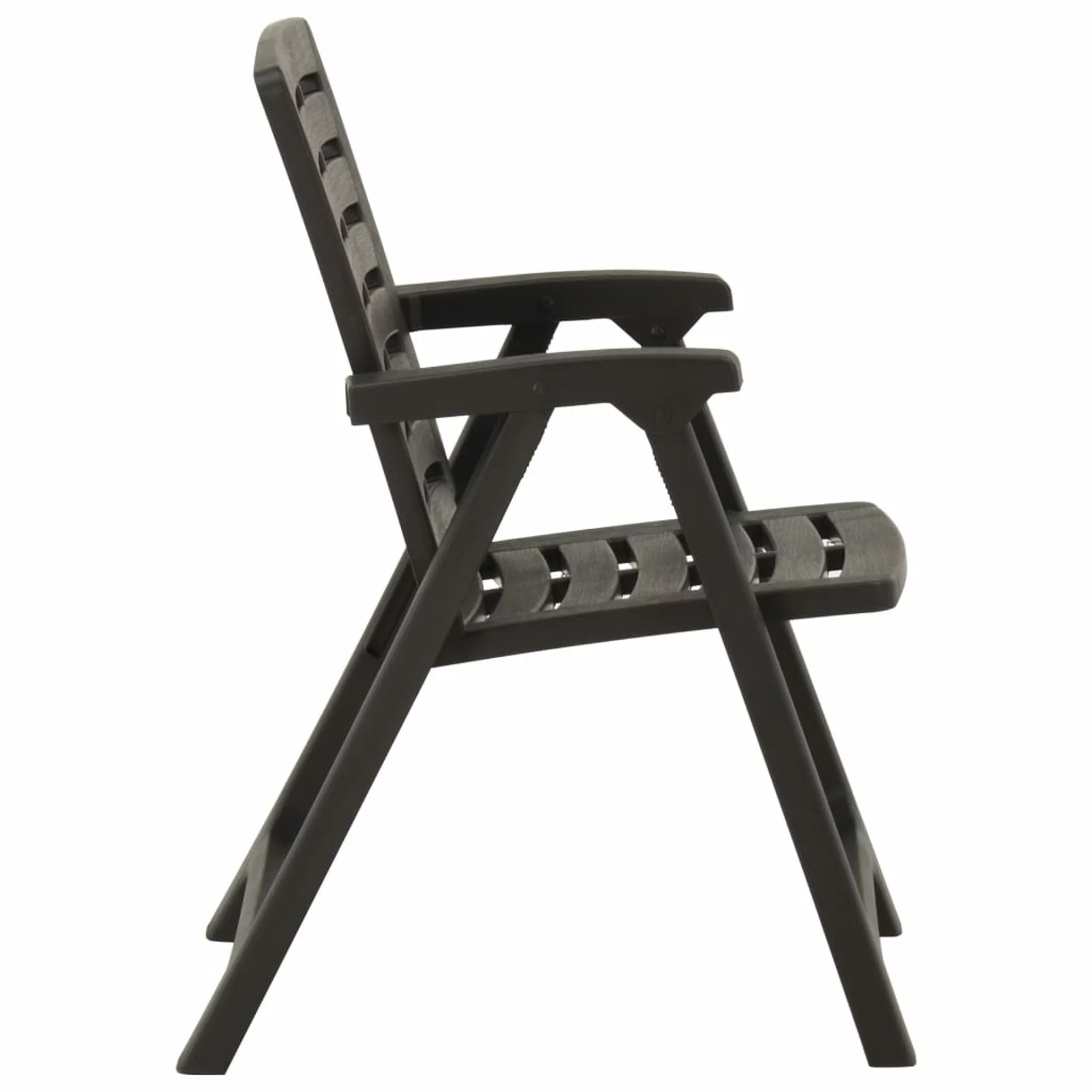 Suzicca Garden Chairs 2 pcs Anthracite