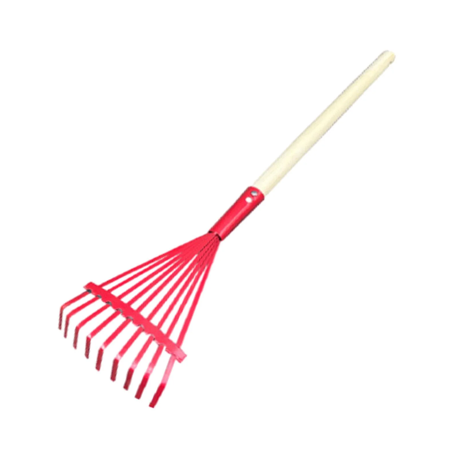 Colaxi Grass Leaf Rake Camping Rake Ergonomic Mini Grass Removal Lawn Rake,Garden Rake Tool for Leaves, Yard, Garden Grass Rake Head