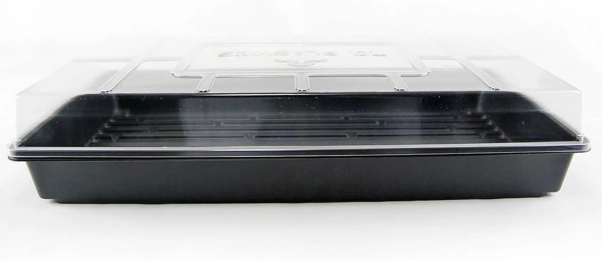 Plant Tray Clear Plastic Humidity Domes: Pack Of 25 - Fits 10 Inch X 20 Inch Garden Germination Trays - Greenhouse Grow Covers