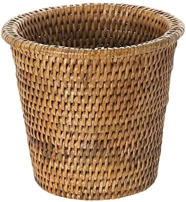 1080025 La Jolla Rattan Planter, Small, Brown
