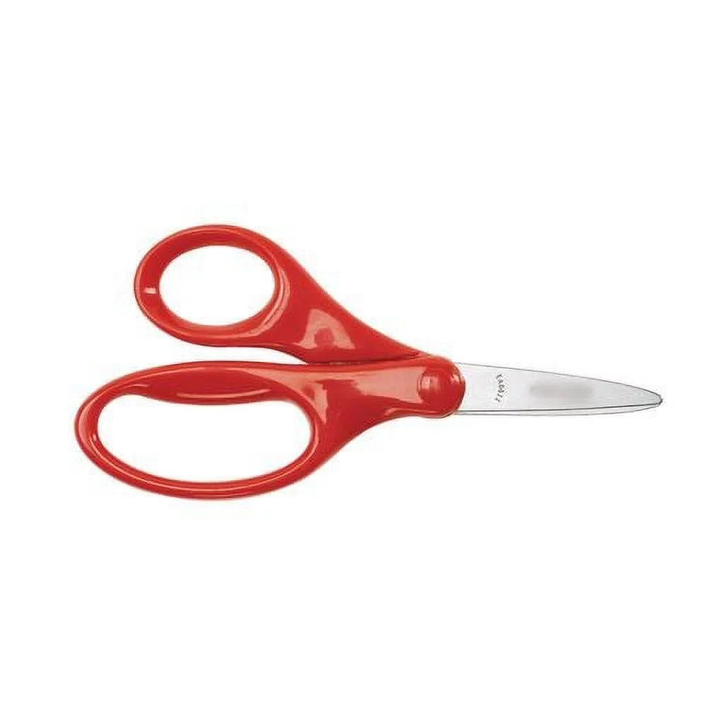 Lot of 3 Allary #2111 Kids 5-in Pointed Tip Scissors, Red