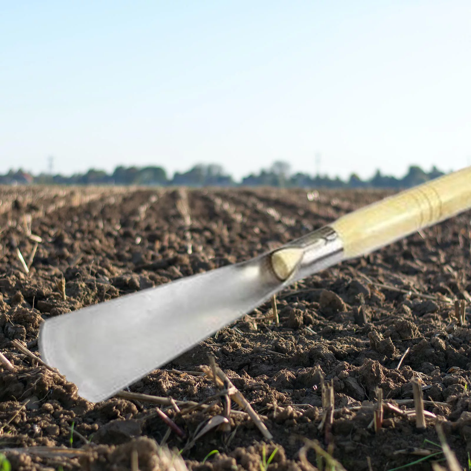 figatia 2xBackpacking Trowel Heavy Duty Garden Spade for Weeding Transplanting Camping Argent wide head