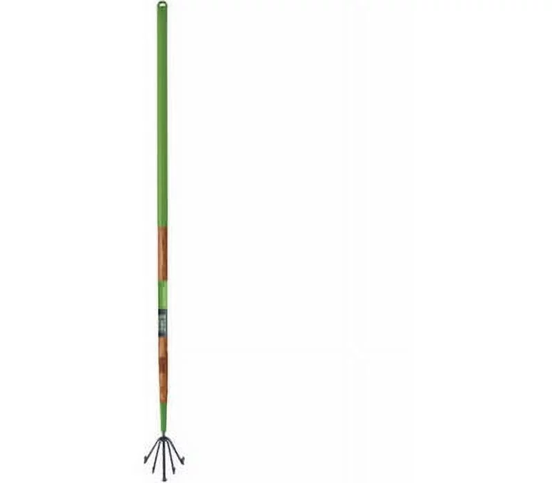 Ames 2916300 Floral Cultivator, 5 -Tine, Steel Tine, 48 in L Handle