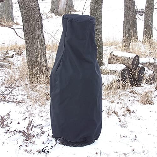 Heavy Duty Charcoal Chiminea Cover - Medium