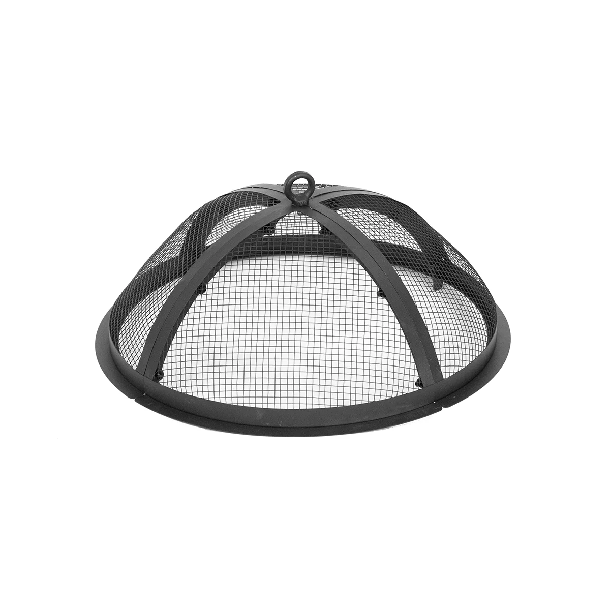 Blue Sky Outdoor Living Spark Screen and Lift for Peak Patio Fire Pit, Black