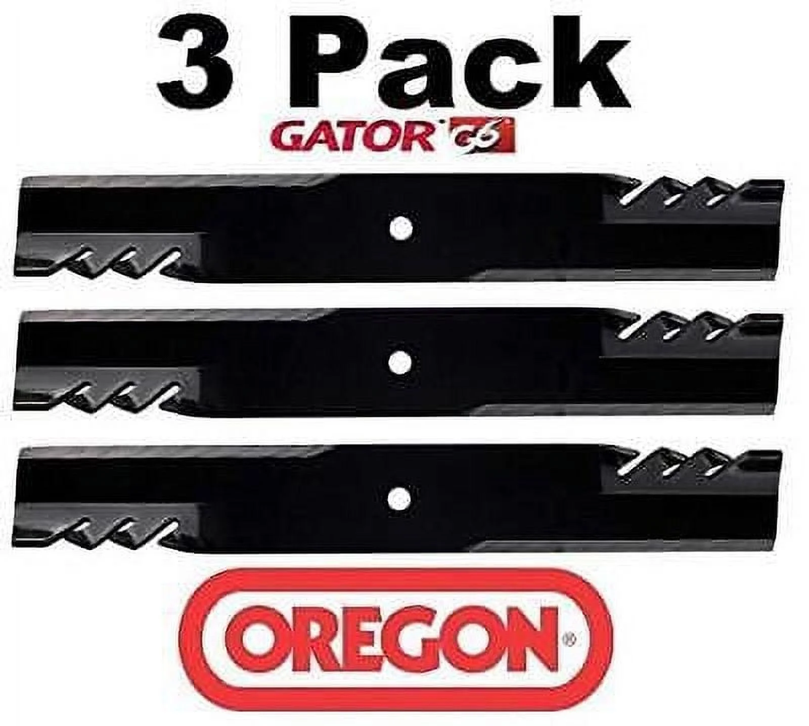 Oregon 3 Pack 396-726 G6 Gator Mulcher Mower Blade for Wright Stander 71440001