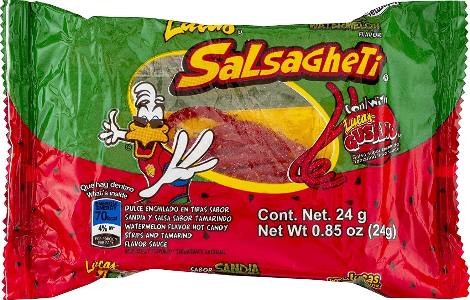 Lucas Salsagheti , Watermelon/ Tamarind, Count 12 - Sugar Candy / Grab Varieties & Flavors