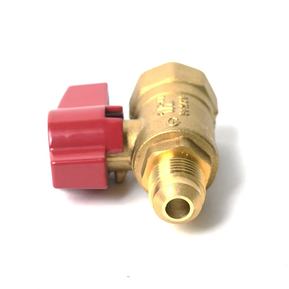 Thrifco Plumbing 4400798 3/8 Inch Flare x 1/2 Inch FIP Gas Ball Valve