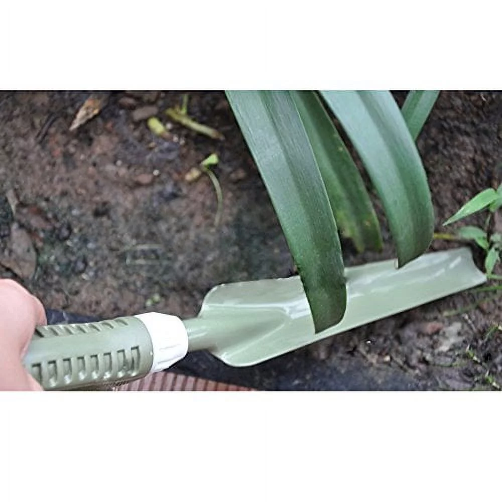 Novo Garden Shovel,12.6-Inch,PE Handle,Green for Plant Flower Soil Transplanter Seeding