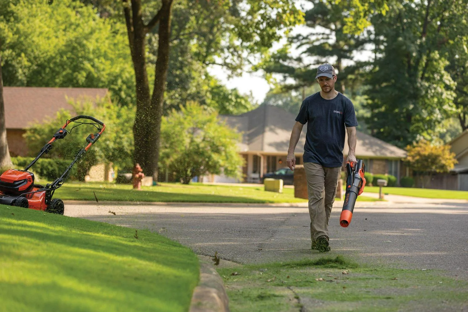 Bad Boy 80V Handheld Blower with Battery and Charger