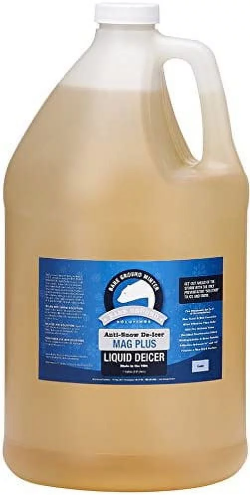 Bare Ground BGS-1 All Natural Anti-Snow Liquid De-Icer, 128 oz (1 Gallon)
