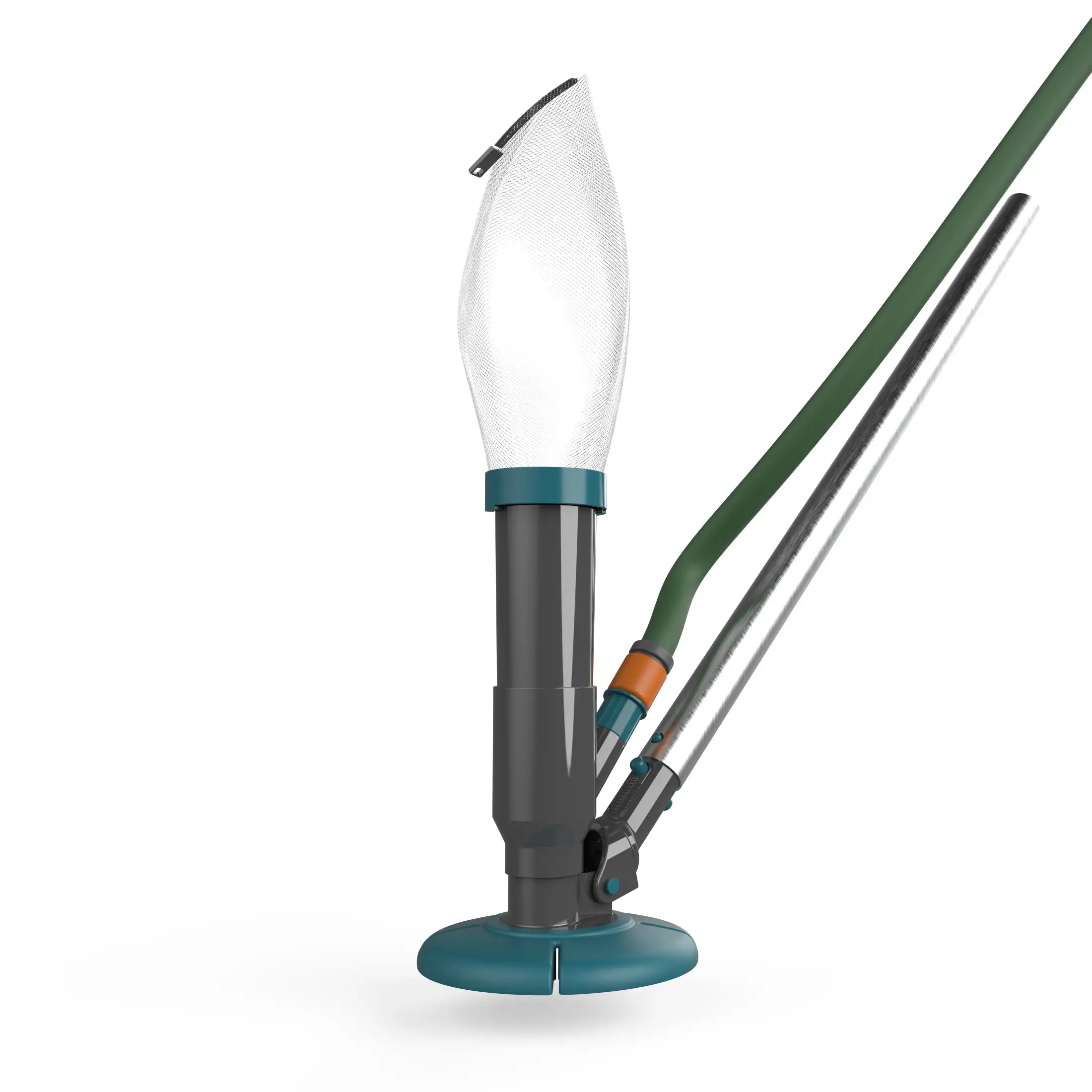 Mainstays Gray & Green Handheld Vacuum for Mini Pools and Spas