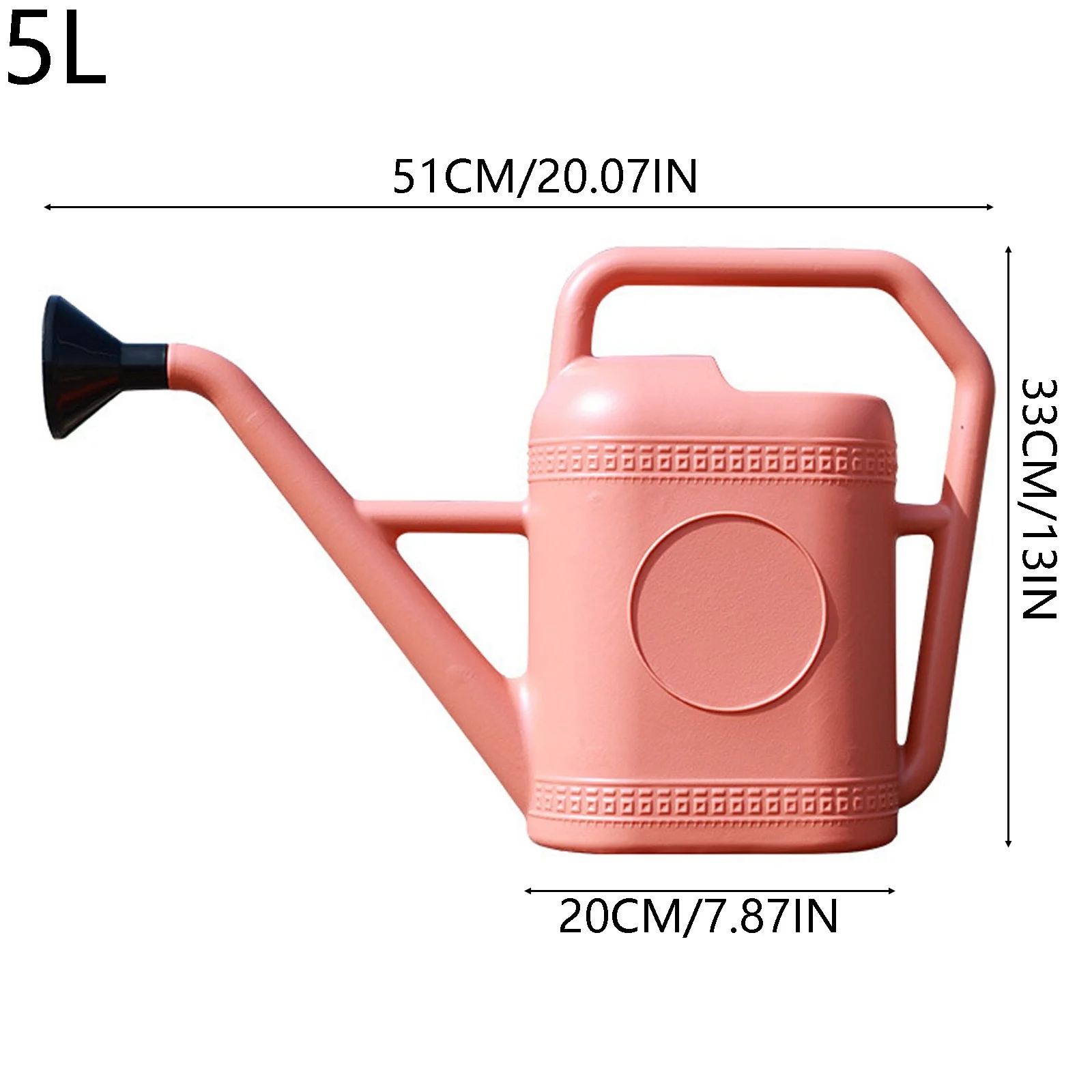 Spray Watering Can for Sprinkler For Watering Flowers Household Large Capacity Horticulture Garden Watering Vegetable Watering Long Mouth Watering Pot Girl Birthday Gifts