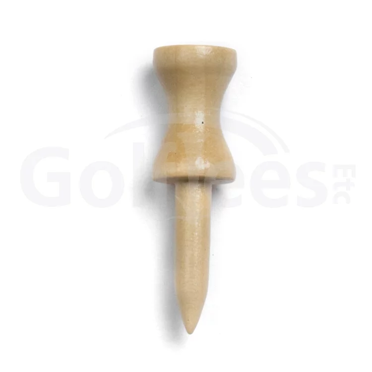 Golf Tees Etc Step Down Natural Golf Tees 1 1/2
