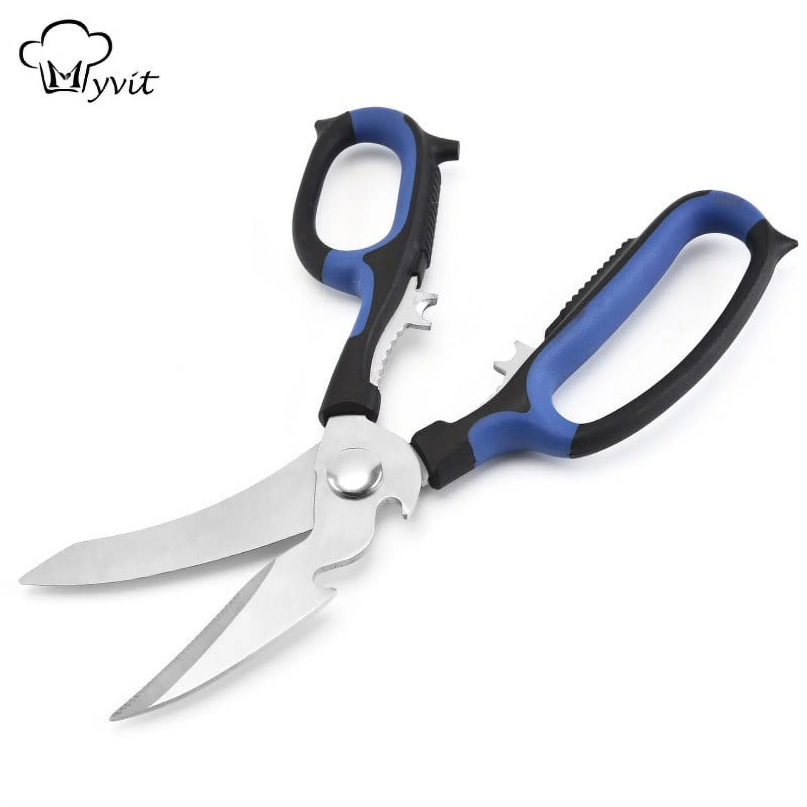 Myvit Scissor Kitchen Shears Chicken Bone Fish Cutter Shear Stainless Steel Elbow Scissors Scale Clean Cook Tools