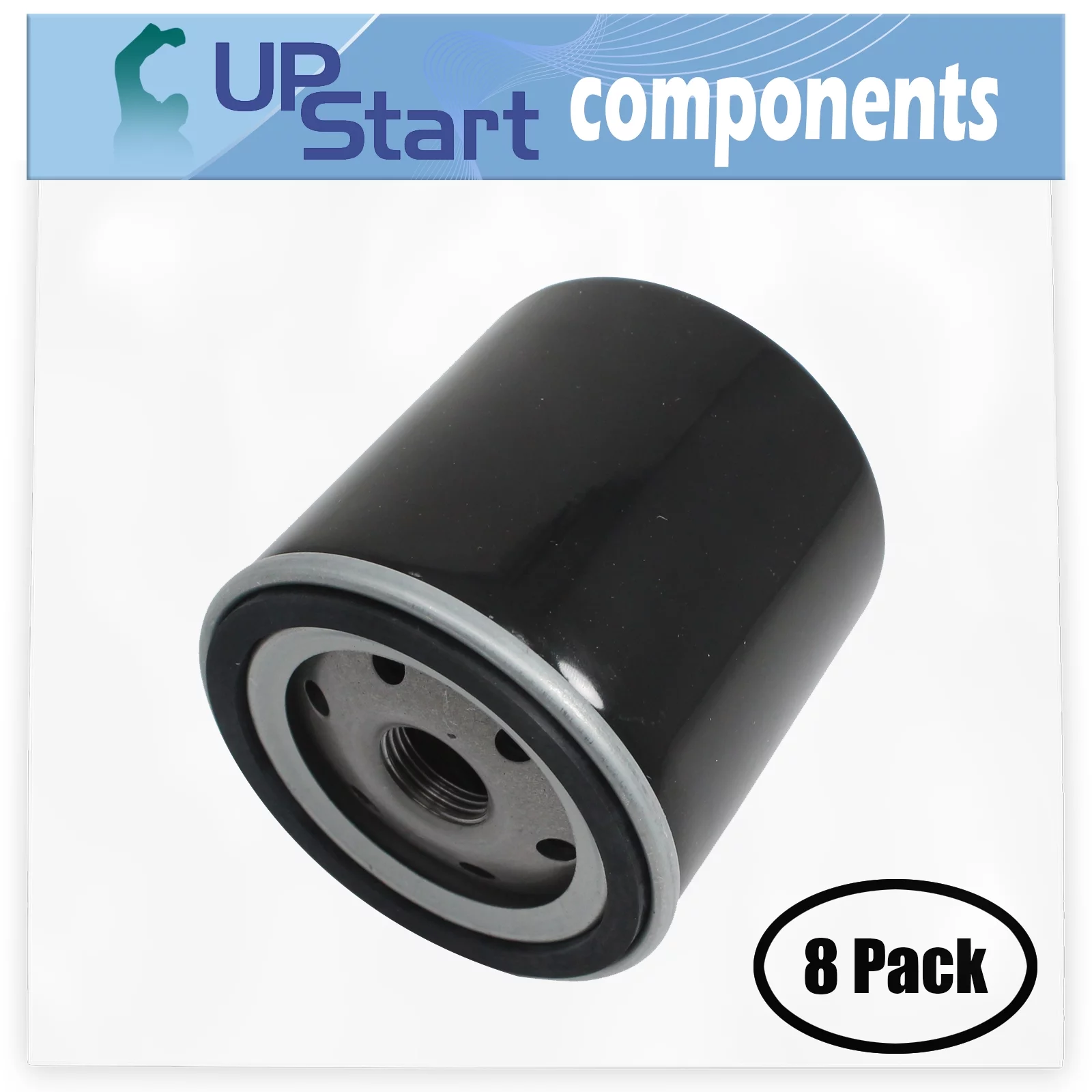 8-Pack 491056 Oil Filter Replacement for Toro 71192 (5900001-5999999)(1995) Lawn Tractor - Compatible with 52 050 02-S AM101207 Oil Filter