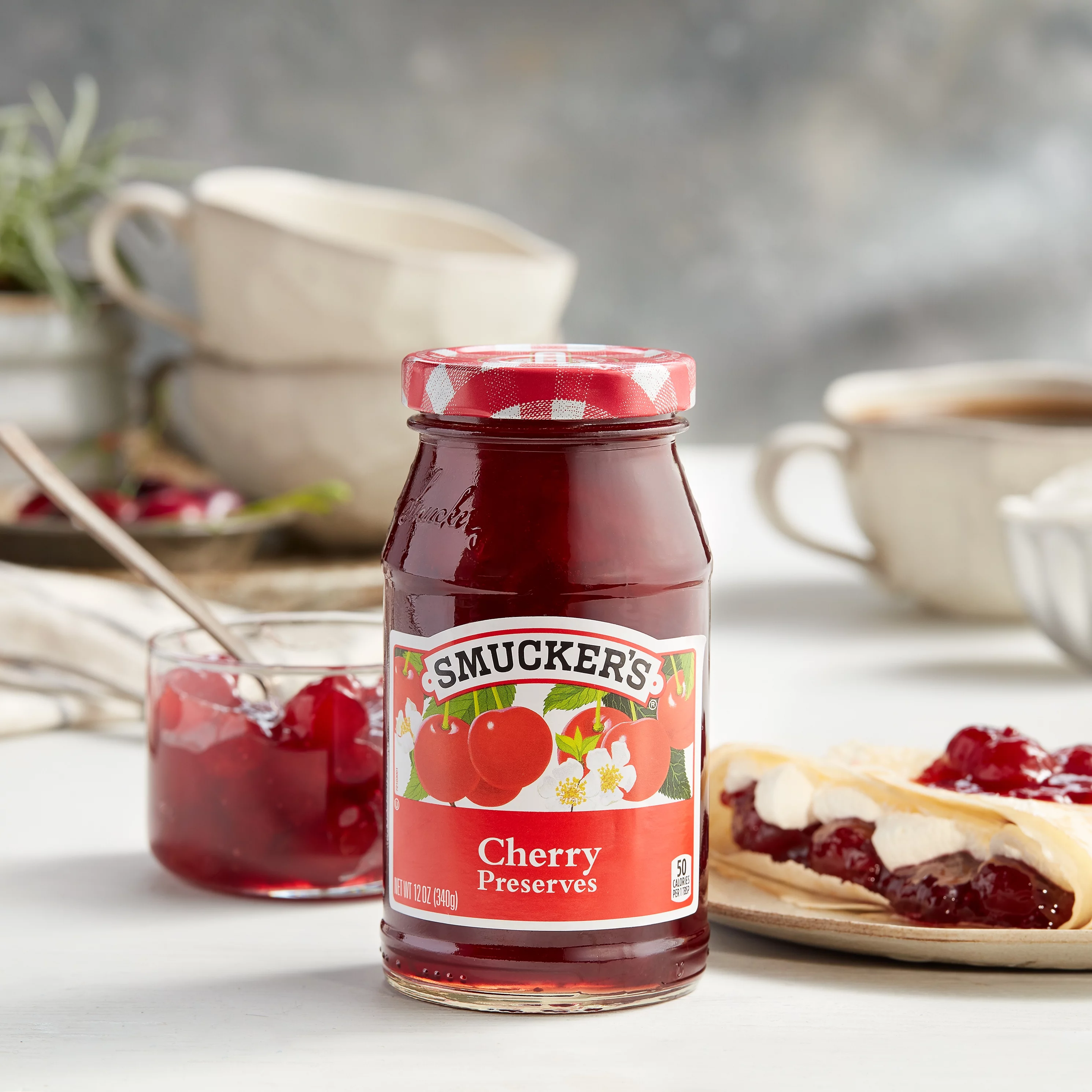 Smucker's Cherry Preserves, 12 Ounce