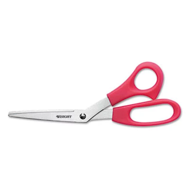 Acme United  Value Line Stainless Steel Shears - 8 in. Length - 3-1/2 in. Cut