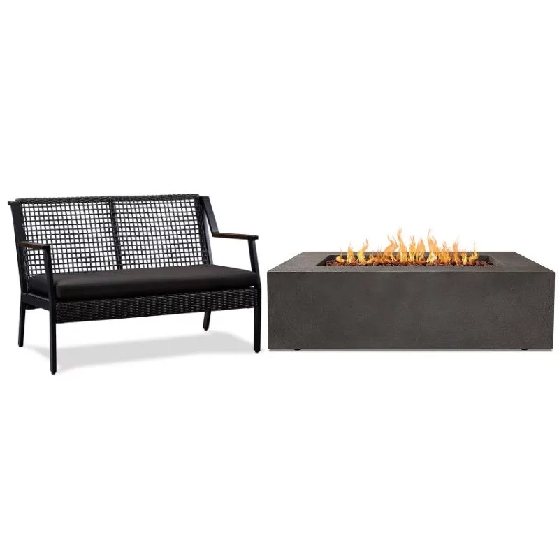 Home Square 2-Piece Set with 50.5