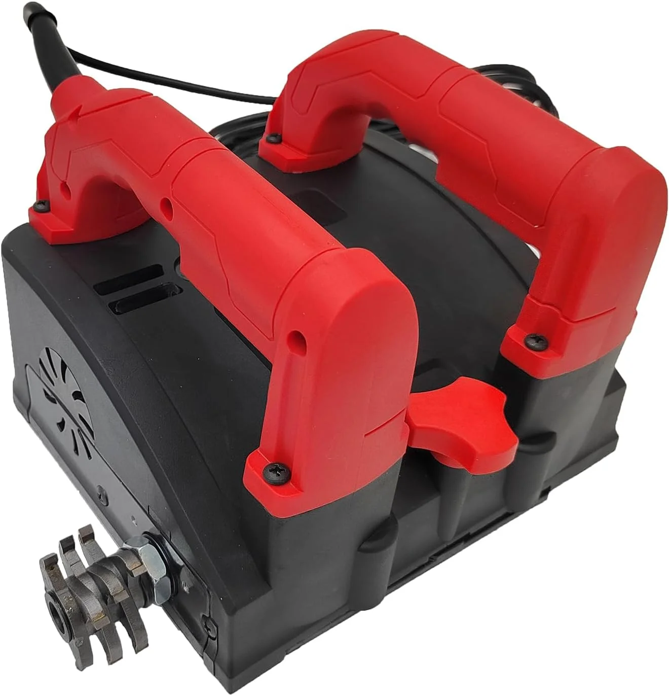 Electric Wall Planer Putty Concrete Wall Renovation Shovel Gray Machine Cutting Depth 1-4mm