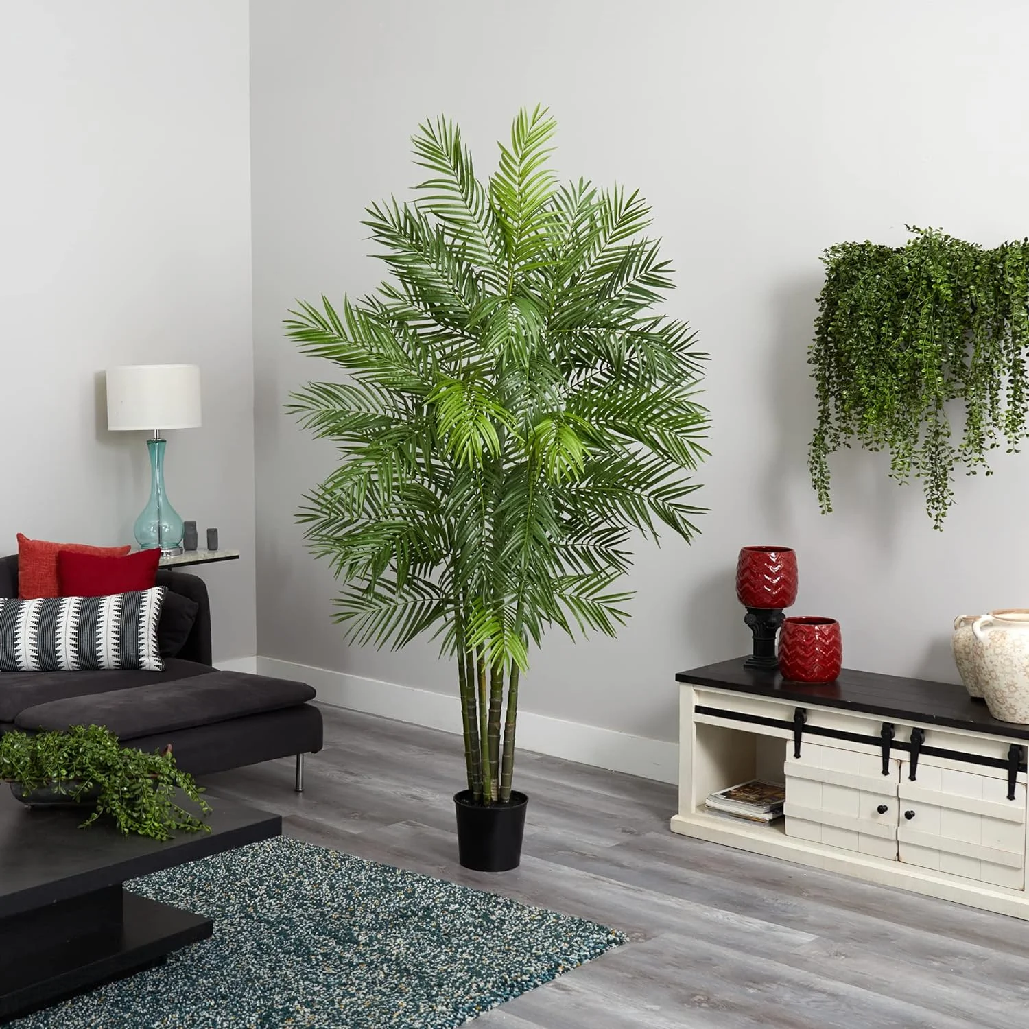 YANRUI 6ft. Areca Palm Silk Tree