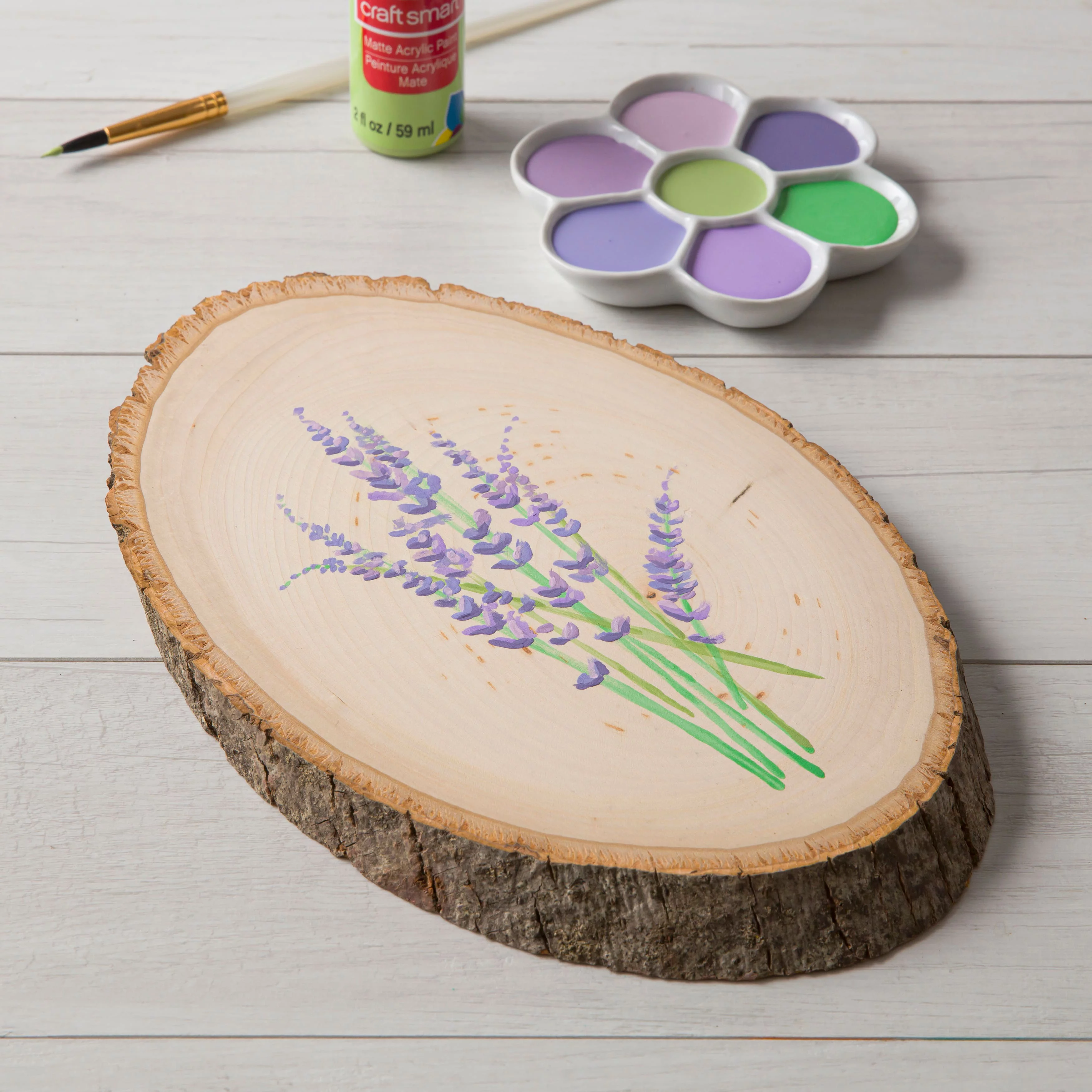 Walnut Hollow Basswood Country Round Plaque-5
