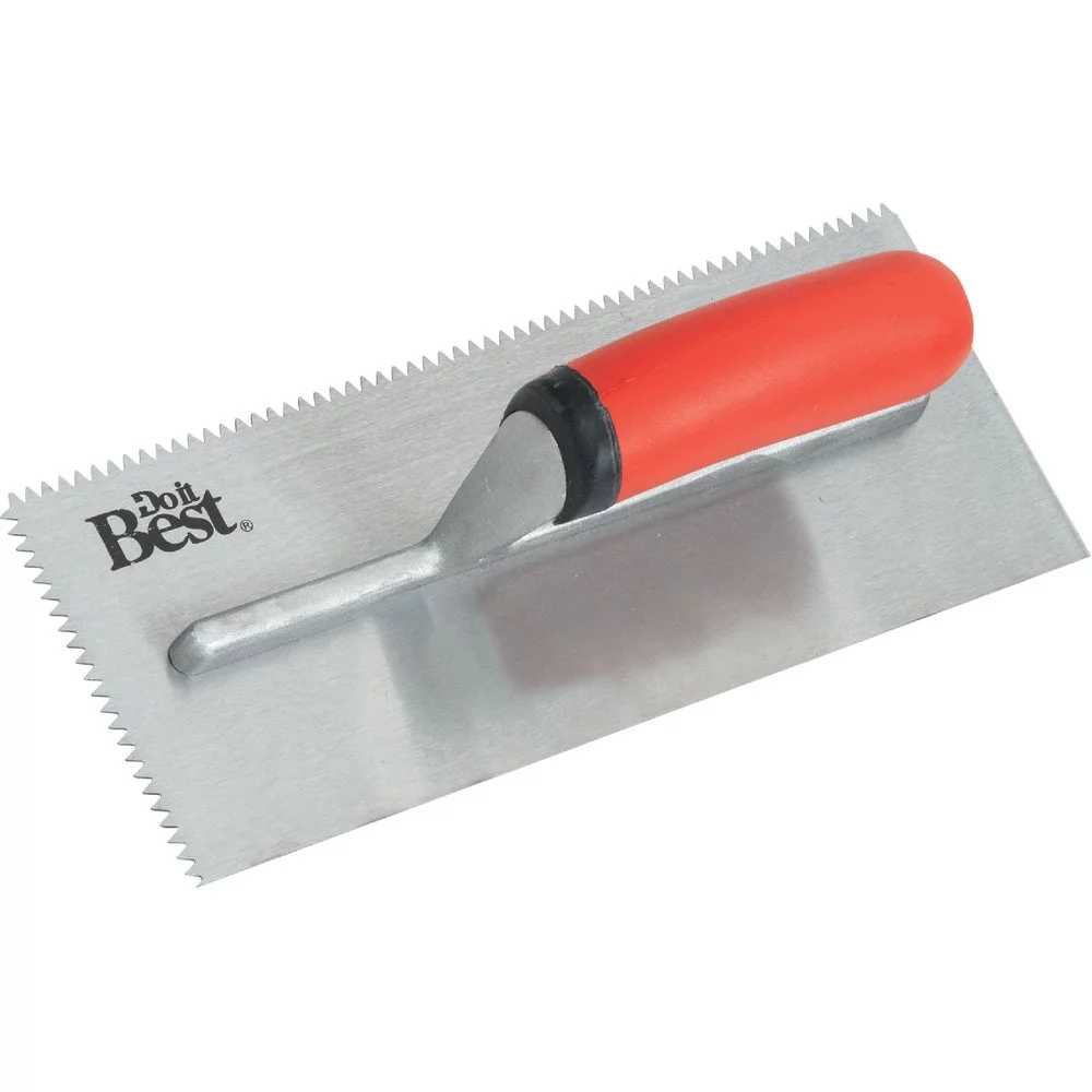 1PACK Do it Best 3/16 In. V-Notched Trowel