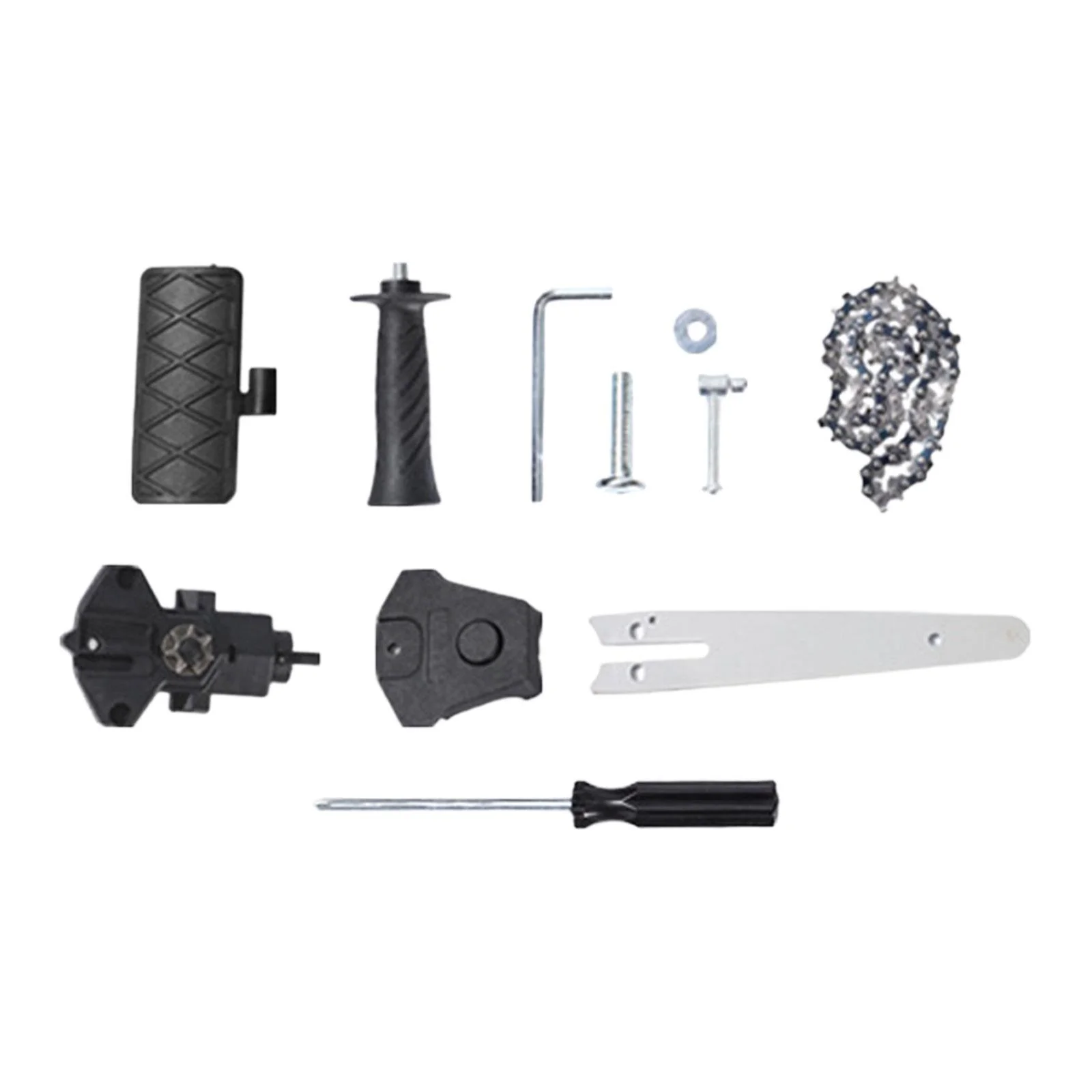 SunniMix Small Electric Chain Saw Accessories Handed Durable Garden Woodworking Cutter 6inch