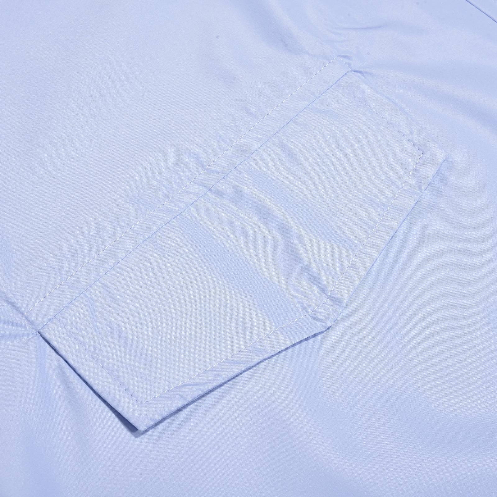 8QIDA Men's Suit Pants Black Unisex Adult Raincoat Fashion Hiking Full Length Trench Poncho Light Blue M