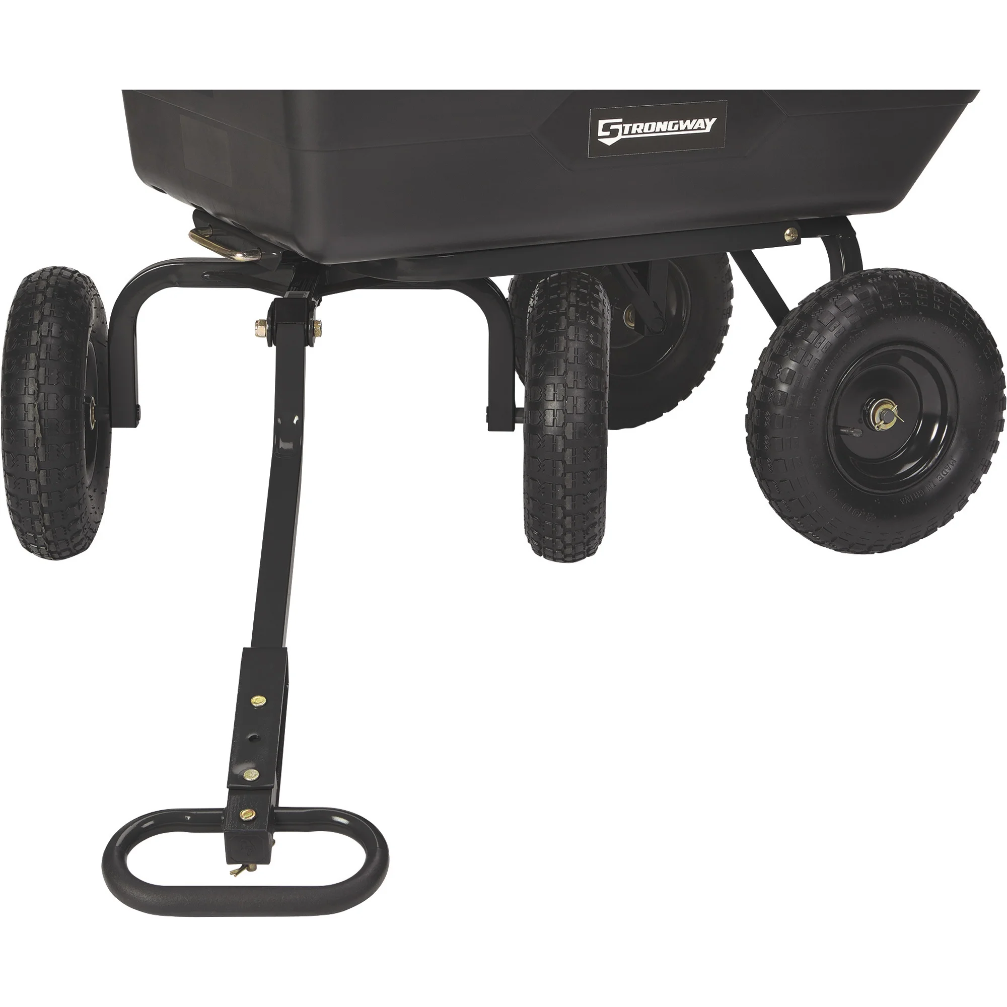 Strongway Poly Garden Wagon, 1200-Lb., 6 Cu. Ft. Capacity, 44in.L x 26in.W x 26 1/4in.H