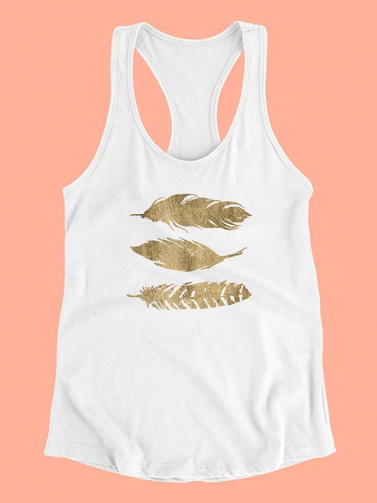 Golden Quote Iv Racerback Tank Women -Anna Hambly Designs, Female XX-Large