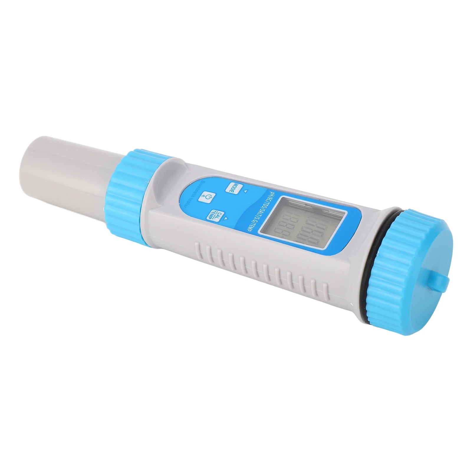 Uadme Digital Tester Pen, Smart Water Quality Tester, Multifunctional Bluetooth PH EC TDS SALT SG TEMP Test Meter