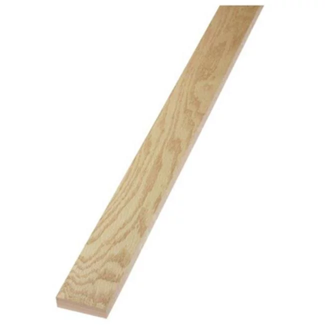 RH1044 1 in. x 3 in. x 8 ft. Red Oak Board