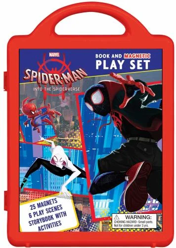 Pre-Owned Marvel Spider-Man: Into the Spider-Verse Magnetic Play Set (Paperback) 0794445519 9780794445515