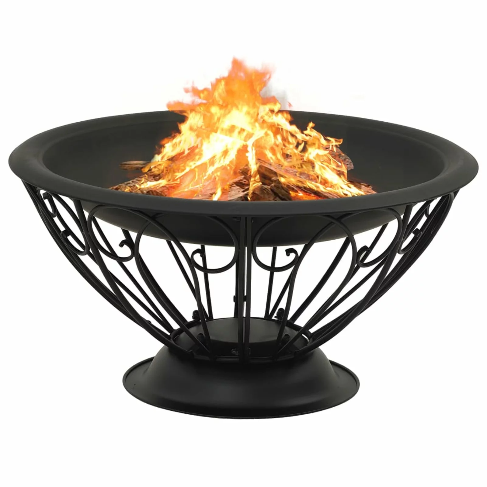 OWSOO Fire Pit with Poker 29.5