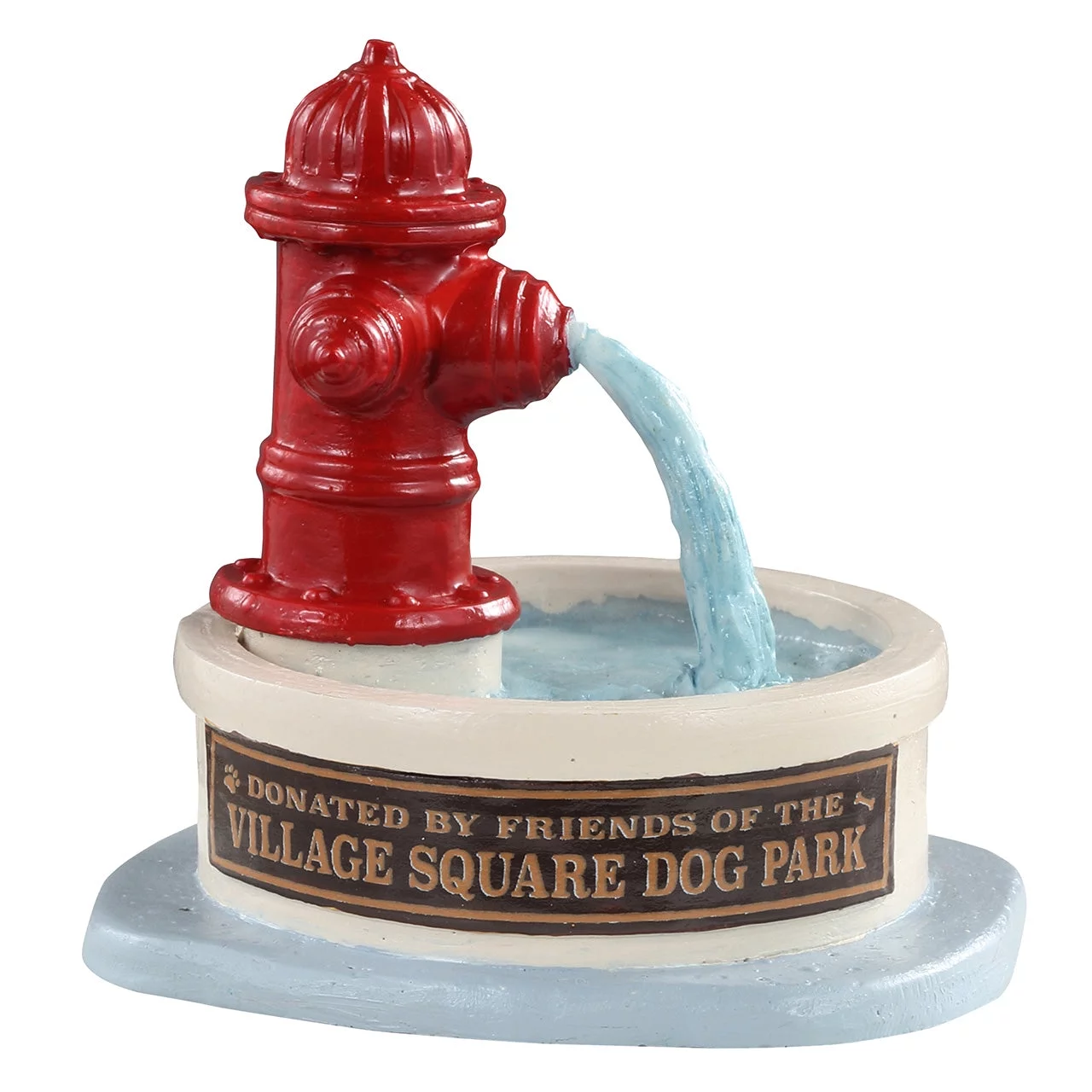 Lemax 2Pack Dog Park Water Fountain