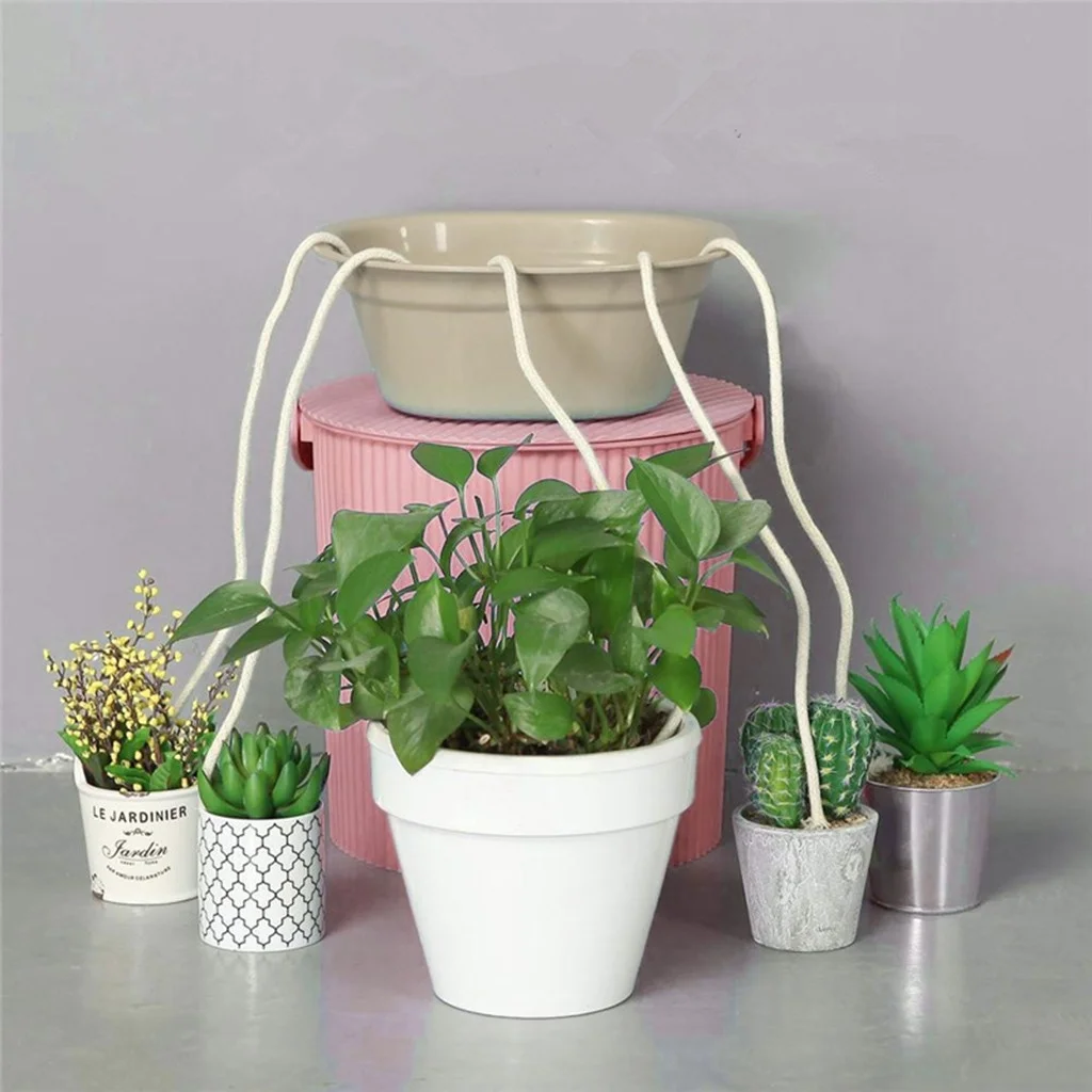 Pots Self-Watering Garden Indoor Cotton Potted Line Rope Wick-Cord 5PCS for Patio & GardenHome Garden Office Decoration
