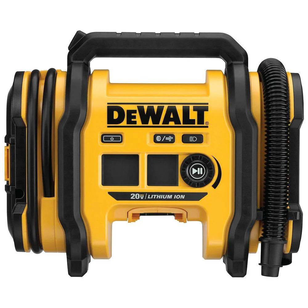 DeWALT 20V MAX, 12V DC, or 110V AC 20V Inflator Bare Tool
