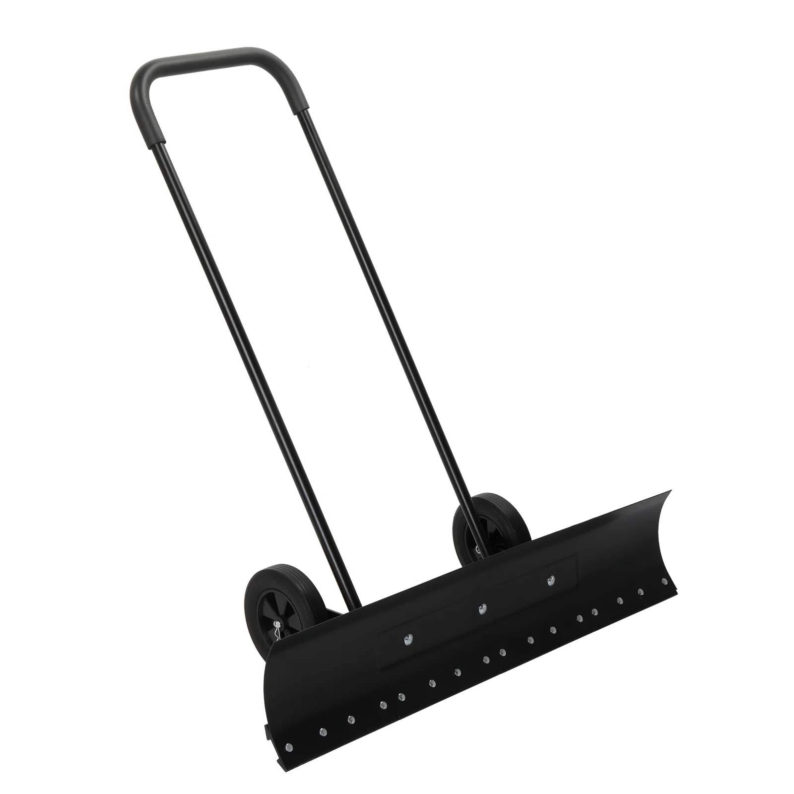 Zimtown Adjustable Wheeled Snow Pusher Wheeled Snow Shovel, Efficient Snow Removal Tool 39