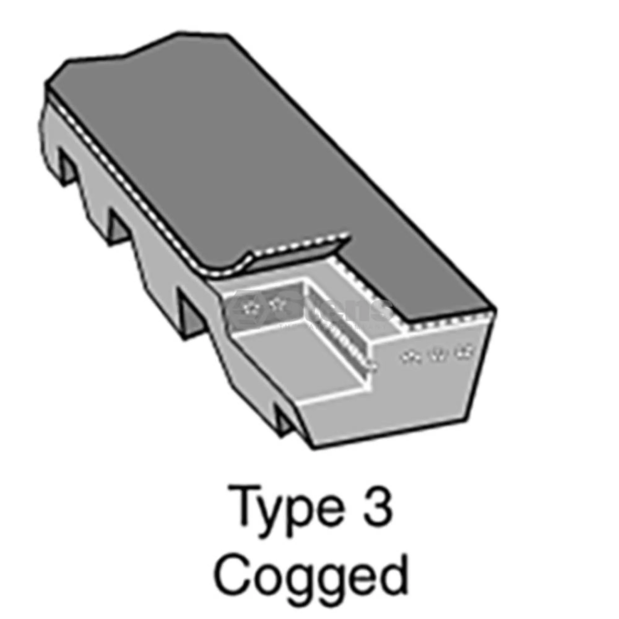 New Stens OEM Replacement Belt 265-672 for Stihl 9490 000 7850