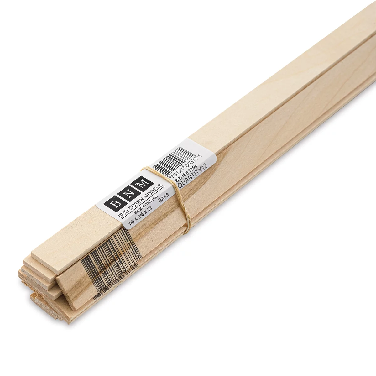 Bud Nosen Basswood Sticks - 1/8