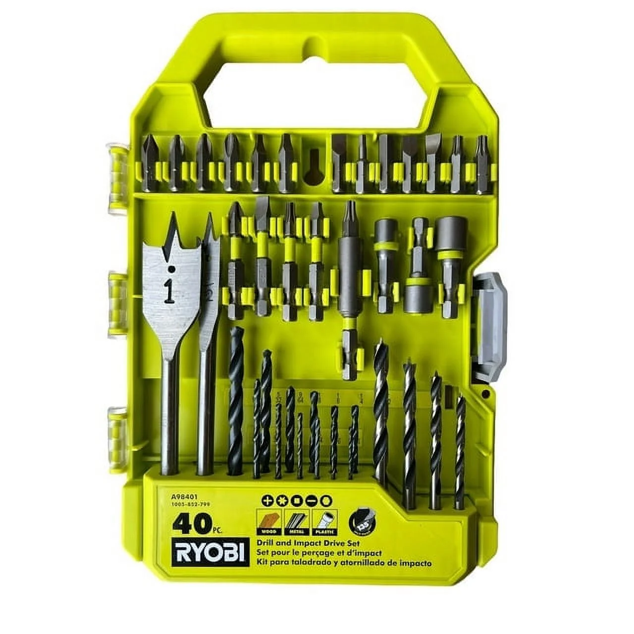 RYOBI Drill and Impact Drive Kit (40-Piece)