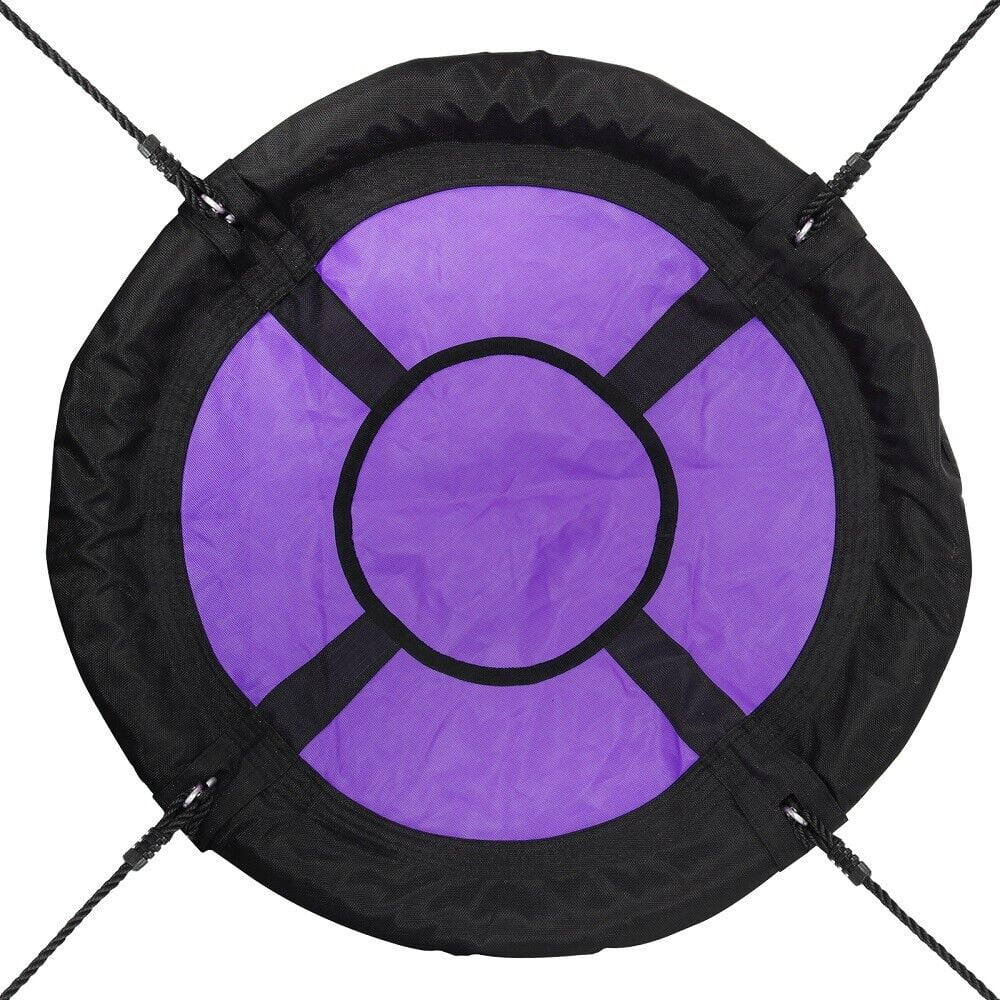 Powder Coat Painted Metal A-Frame Swing Stand Durable Saucer Tree Swing 40