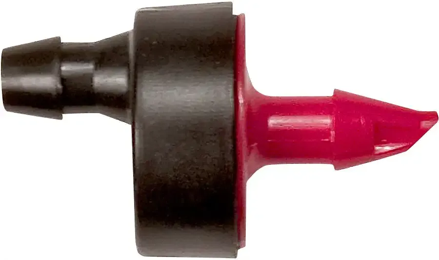 Rainbird SW20/10PS Spot Watering Emitter, Single Outlet, Plastic, Black And Red