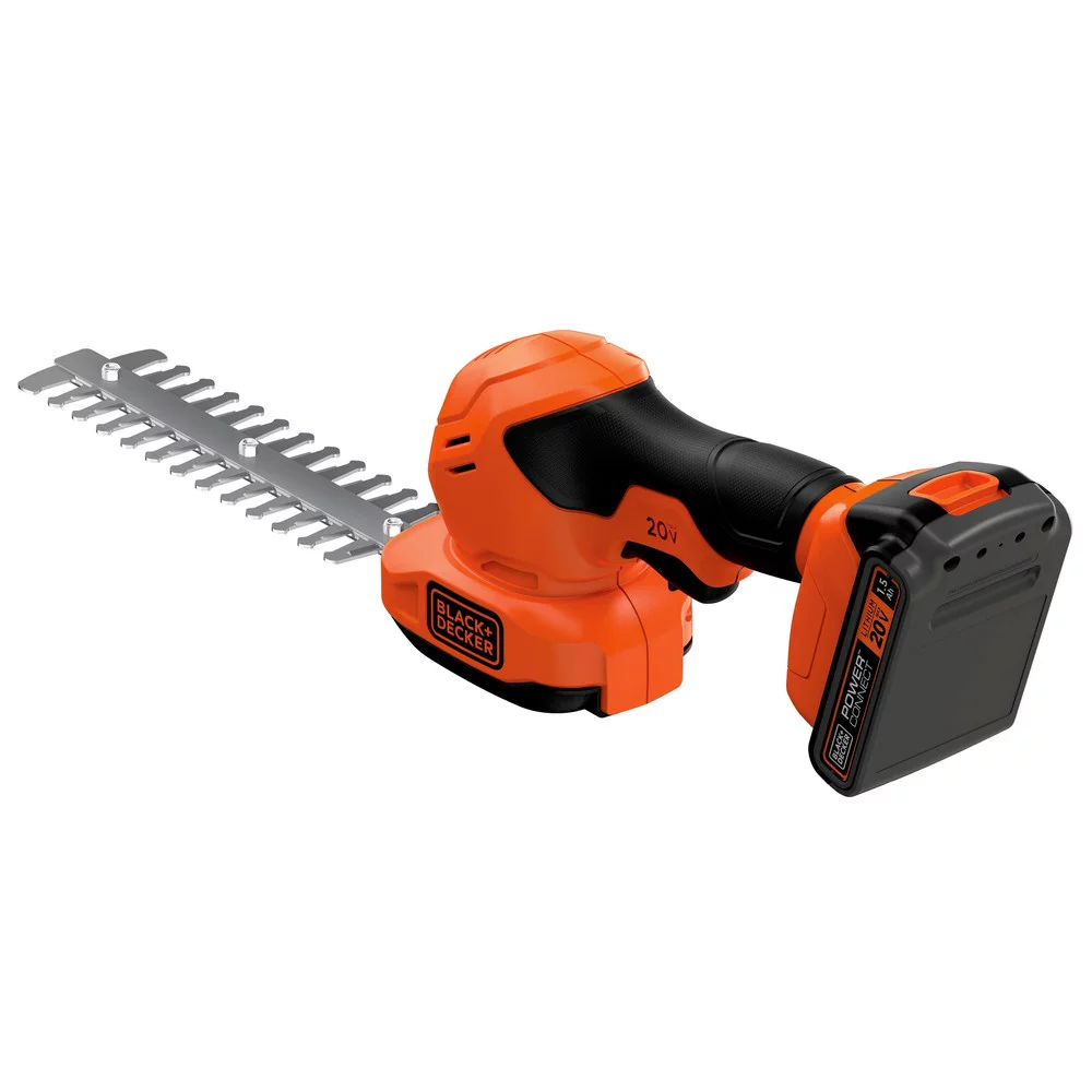 Black & Decker BCSS820C1 20V MAX Lithium-Ion 3/8 in. Cordless Shear Shrubber Kit (1.5 Ah)