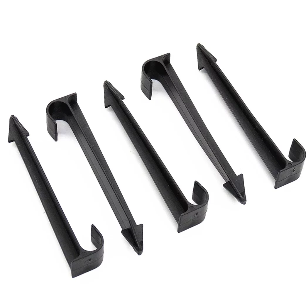 Sufanic 50Pcs 16mm DN16 C-type Ground Stakes for PE Pipe Drip Irrigation Hose Tube Holder