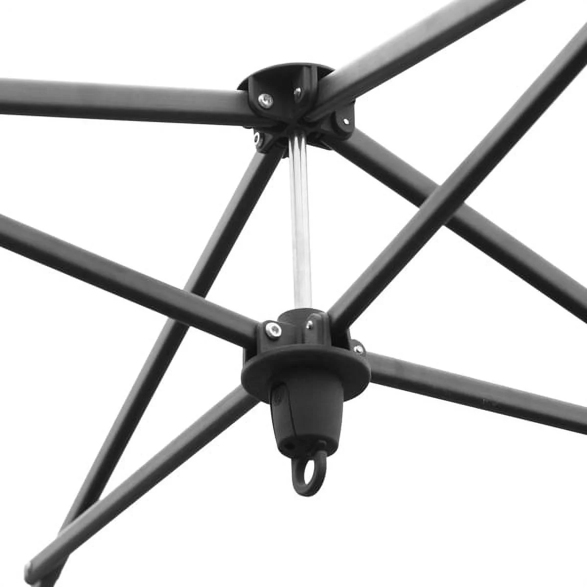 Fithood 8*8ft Plastic Sprayed Iron Pipe PE Mesh Foldable Greenhouse Shed Green